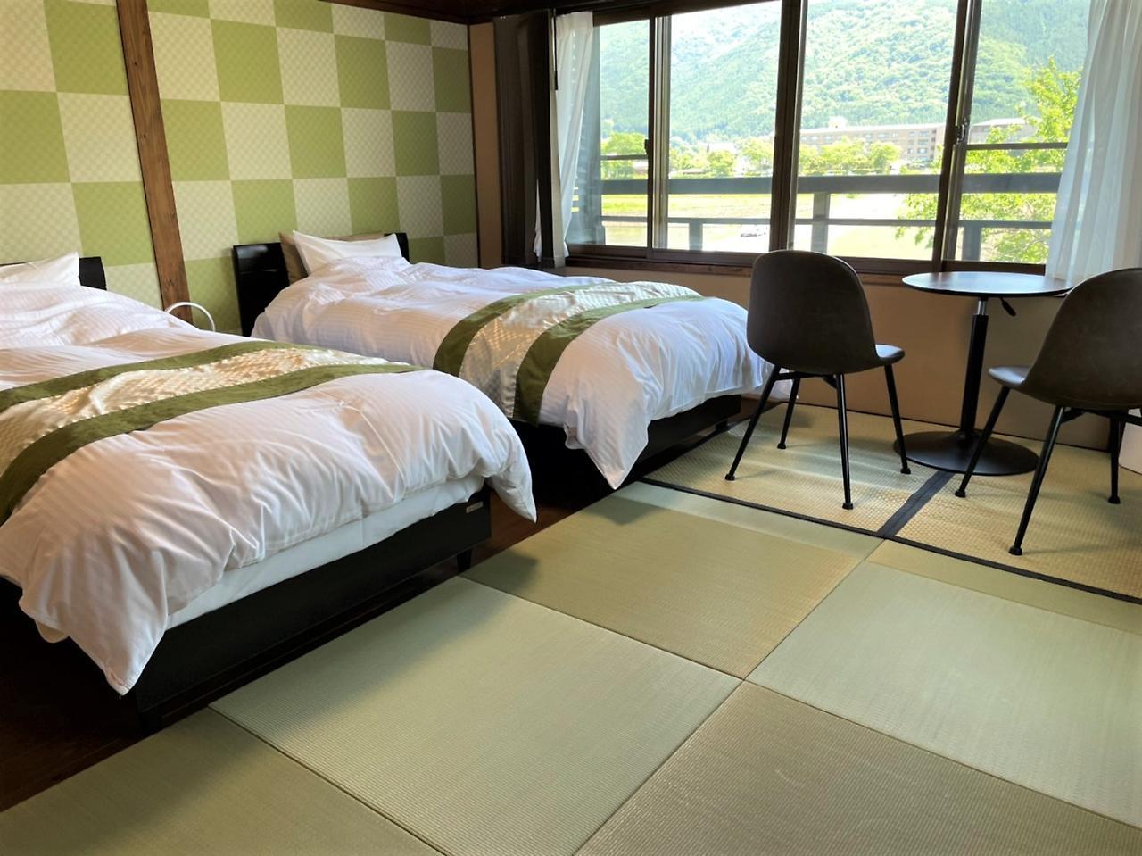 Sanso Tanaka Hotel Yufu Ngoại thất bức ảnh